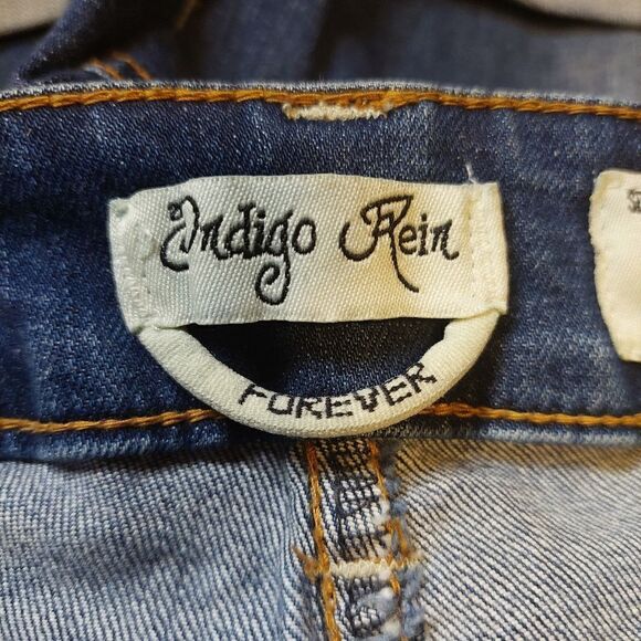 Womans Indigo Rein Forever Faded Denim Jeans sz 13 - Picture 10 of 12